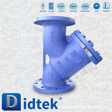 Didtek Top Quality Cast Steel Y Strainer